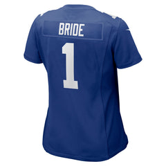 NFL New York Giants Number 1 Bride Women's Game Jersey