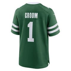 NFL New York Jets Number 1 Groom Game Jersey