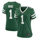 NFL New York Jets Number 1 Bride Women's Game Jersey