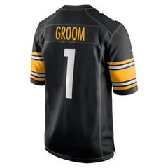 NFL Pittsburgh Steelers Number 1 Groom Game Jersey