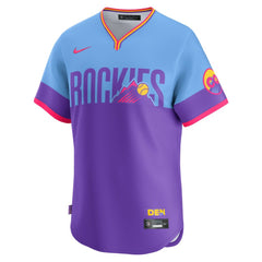 Colorado Rockies 2025 City Connect Limited Jersey - Purple/Light Blue | Nike
