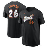 Matt Chapman San Francisco Giants 2025 City Connect Fuse Name & Number T-Shirt - Anthracite | Nike