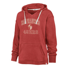 NFL San Francisco 49ers '47 Women's Plus Size Clarity Kennedy Pullover Hoodie
