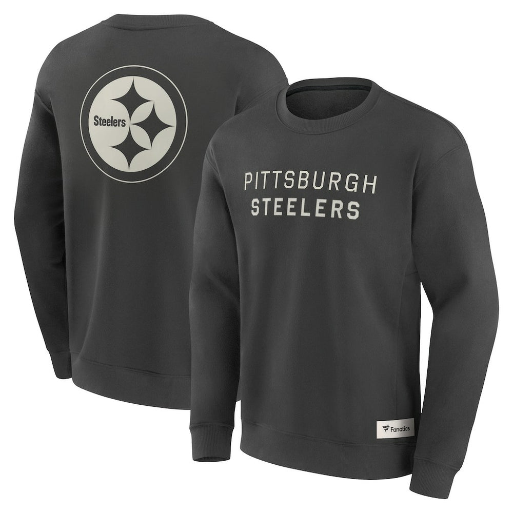 NFL Pittsburgh Steelers Elements Future Ground Lettering Pullover Sweatshirt