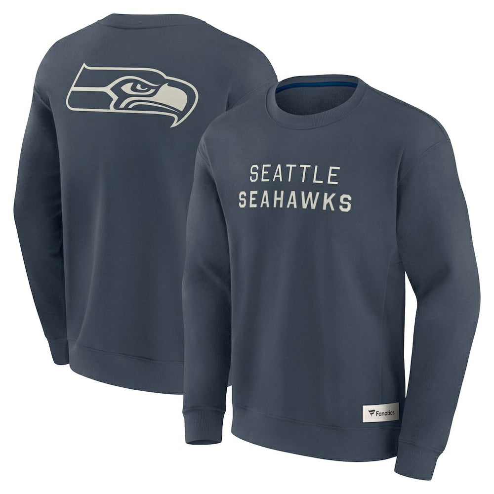NFL Seattle Seahawks Elements Future Ground Lettering Pullover Sweatshirt