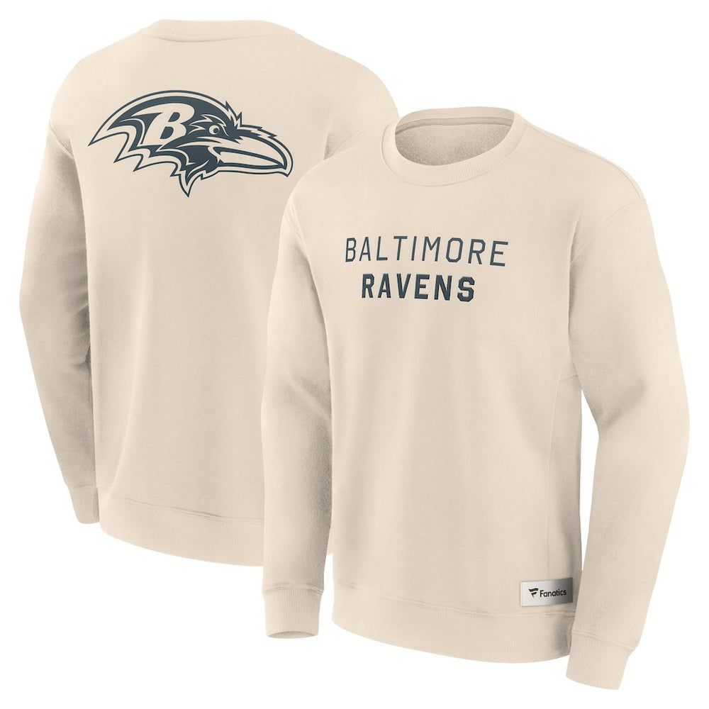 NFL Baltimore Ravens Elements Future Ground Lettering Pullover Sweatshirt
