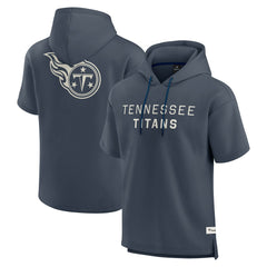 NFL Tennessee Titans Elements Future Ground Lettering Short Sleeve Pullover Hoodie