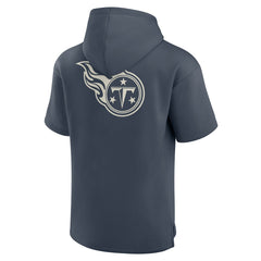 NFL Tennessee Titans Elements Future Ground Lettering Short Sleeve Pullover Hoodie