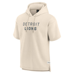 NFL Detroit Lions Elements Future Ground Lettering Short Sleeve Pullover Hoodie