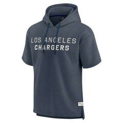 NFL Los Angeles Chargers Elements Future Ground Lettering Short Sleeve Pullover Hoodie