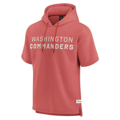 NFL Washington Commanders Elements Future Ground Lettering Short Sleeve Pullover Hoodie