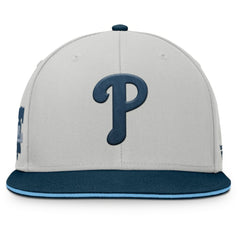 Philadelphia Phillies Knuckleball Snapback Hat - Gray