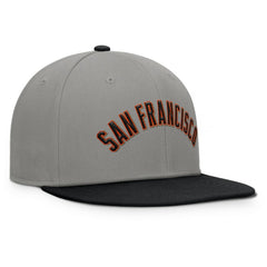 San Francisco Giants Clubhouse Dugout Fitted Hat - Gray/Black