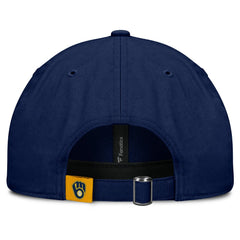 Milwaukee Brewers Women's Fly Out Adjustable Hat - Navy