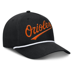Baltimore Orioles Clubhouse Foul Ball A-Frame Adjustable Hat - Black