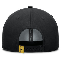 Pittsburgh Pirates Clubhouse Foul Ball A-Frame Adjustable Hat - Black