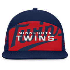 Minnesota Twins Clubhouse Splitter Snapback Hat - Navy/Red