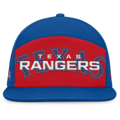 Texas Rangers Clubhouse Splitter Snapback Hat - Royal/Red