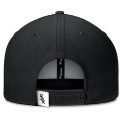 Chicago White Sox Clubhouse Splitter Snapback Hat - Black/White