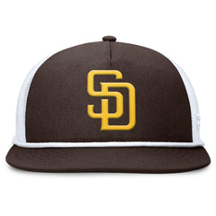 San Diego Padres Clubhouse Change Up Snapback Hat - Brown/White