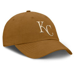 Kansas City Royals Act Natural Chopper Adjustable Hat - Brown