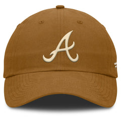 Atlanta Braves Act Natural Chopper Adjustable Hat - Brown