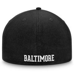 Baltimore Orioles Cooperstown Collection Core Fitted Hat - Black