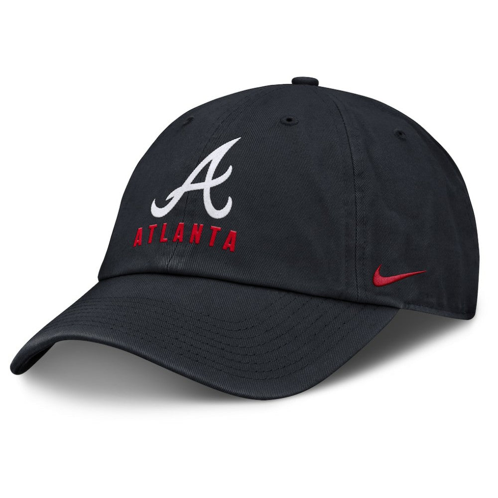 Atlanta Braves Club Adjustable Hat - Navy | Nike