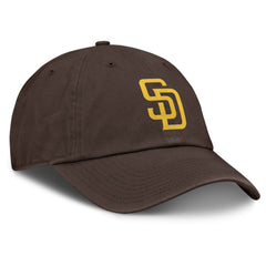 San Diego Padres Club Adjustable Hat - Brown | Nike