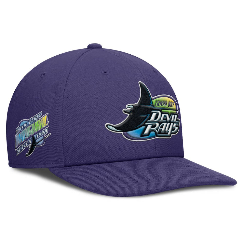 Tampa Bay Rays Pro Performance Snapback Hat - Purple | Nike