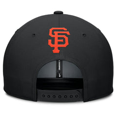 San Francisco Giants Pro Performance Snapback Hat - Gray/Black | Nike