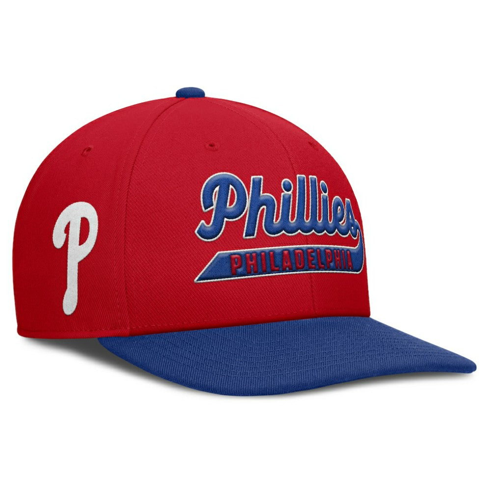 Philadelphia Phillies Pro Performance Snapback Hat - Red/Royal | Nike