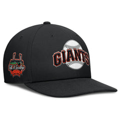 San Francisco Giants Pro Performance Snapback Hat - Black | Nike