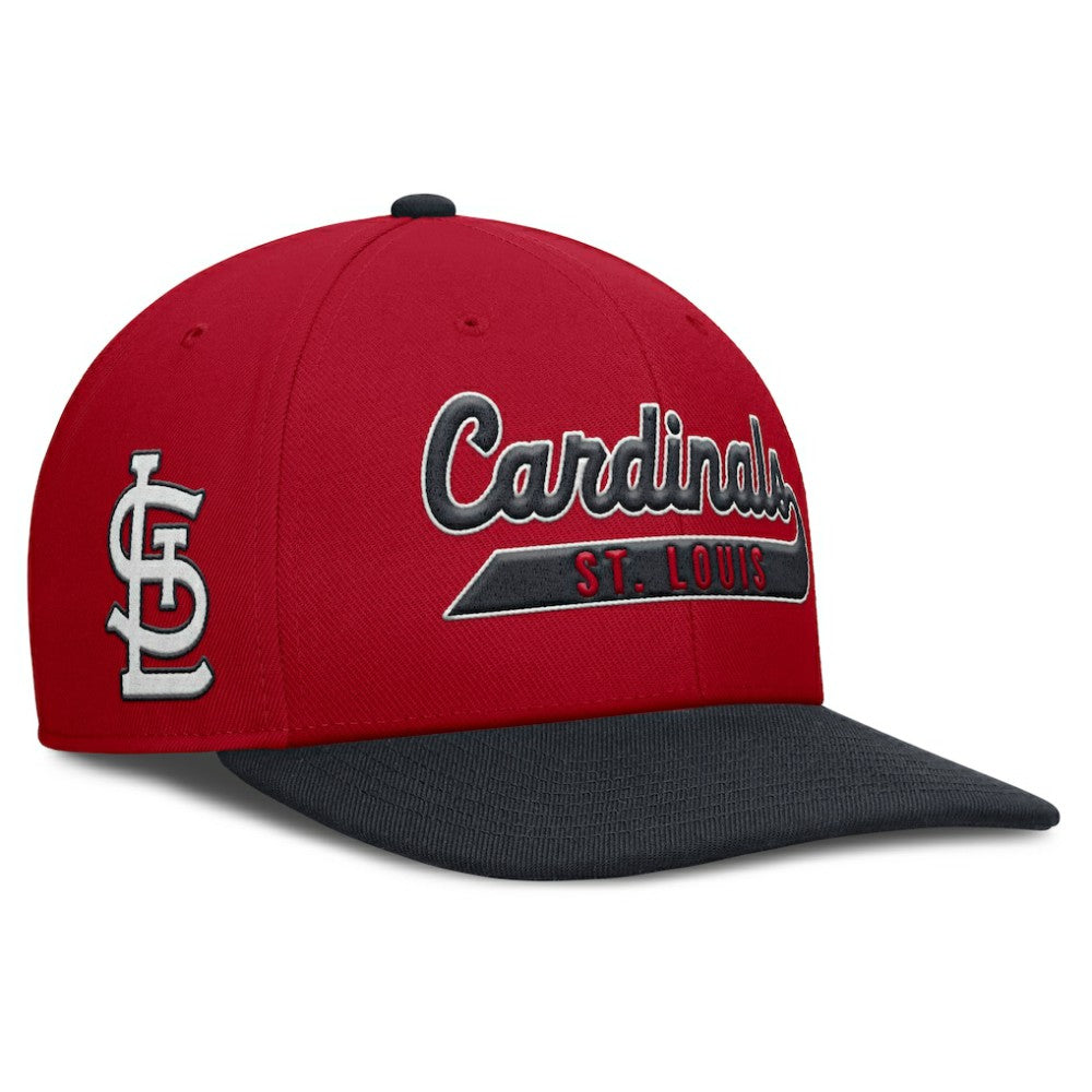 St. Louis Cardinals Pro Performance Snapback Hat - Red/Navy | Nike