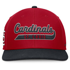 St. Louis Cardinals Pro Performance Snapback Hat - Red/Navy | Nike