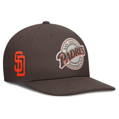 San Diego Padres Pro Performance Snapback Hat - Brown | Nike