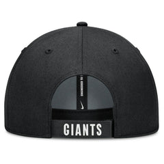 San Francisco Giants Club Performance Adjustable Hat - White/Black | Nike