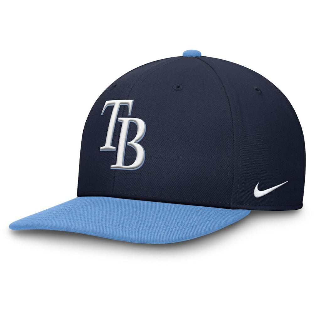 Tampa Bay Rays Pro Performance Snapback Hat - Navy/Blue | Nike