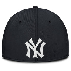 New York Yankees Rise Swoosh Performance Flex Hat - Navy/Gray | Nike
