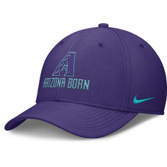 Arizona Diamondbacks 2025 City Connect Rise Swoosh Performance Flex Hat - Purple | Nike