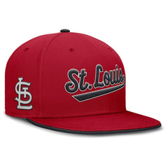 St. Louis Cardinals Primetime Dri-FIT Round Bill True Fitted Hat - Red | Nike