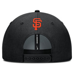 San Francisco Giants Rise Gaberdine Adjustable Hat - Black | Nike