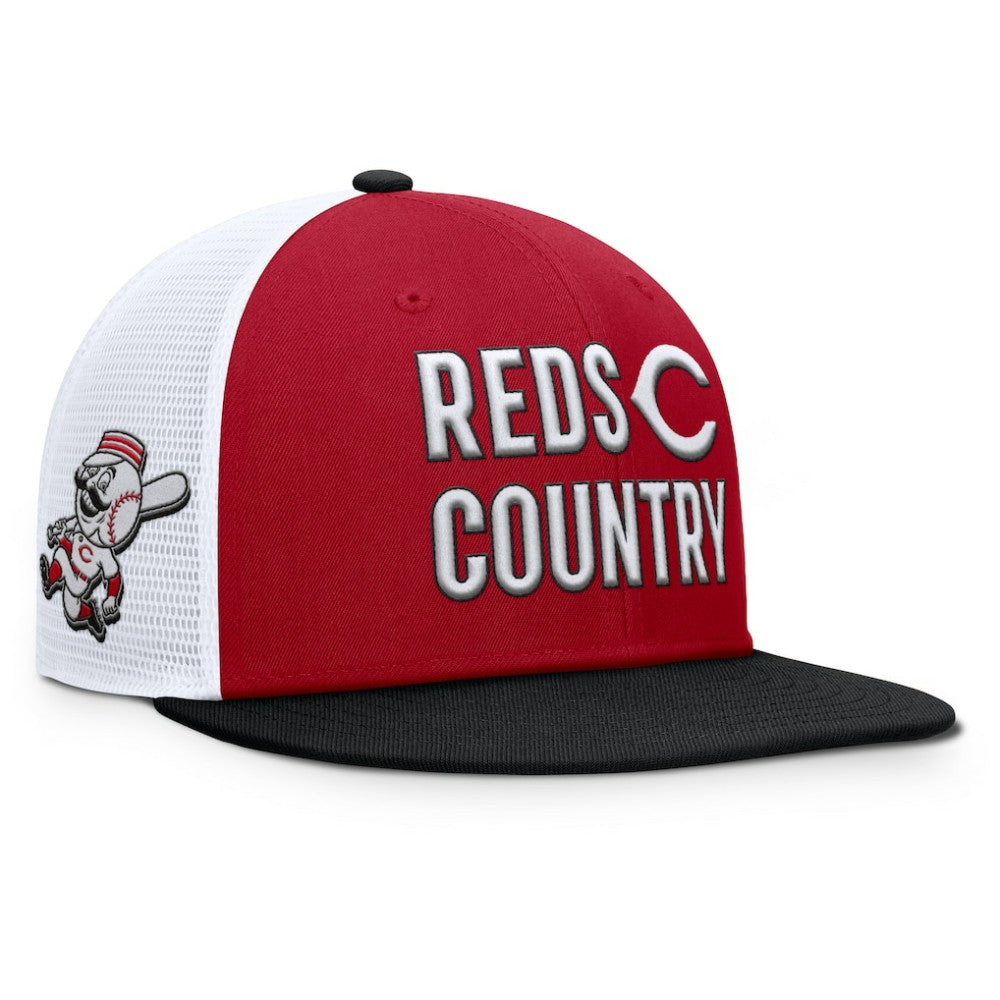 Cincinnati Reds Pro Trucker Snapback Hat - Red | Nike