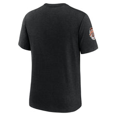 San Francisco Giants Cooperstown Collection Eras Tri-Blend T-Shirt - Heather Black | Nike