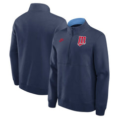 Minnesota Twins Cooperstown Collection Fleece Half-Zip Pullover - Navy | Nike