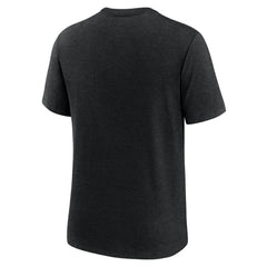 Arizona Diamondbacks Logo Tri-Blend T-Shirt - Heather Black | Nike
