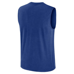 Texas Rangers Knockout Dri-FIT Muscle Tank Top - Royal | Nike