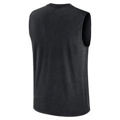 Baltimore Orioles Knockout Dri-FIT Muscle Tank Top - Black | Nike