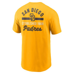 San Diego Padres 2-Hit T-Shirt - Gold | Nike