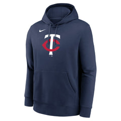 Minnesota Twins Logo Club Fleece Hoodie - Navy | Nike